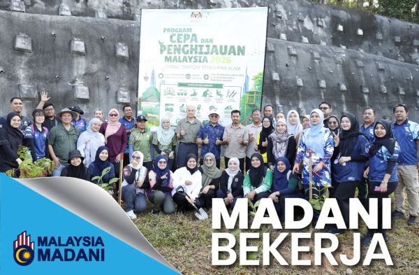 PENANAMAN POKOK BAGI PROGRAM CEPA DAN PENGHIJAUAN MALAYSIA SEMPENA TAHUN MELAWAT MALAYSIA 2026